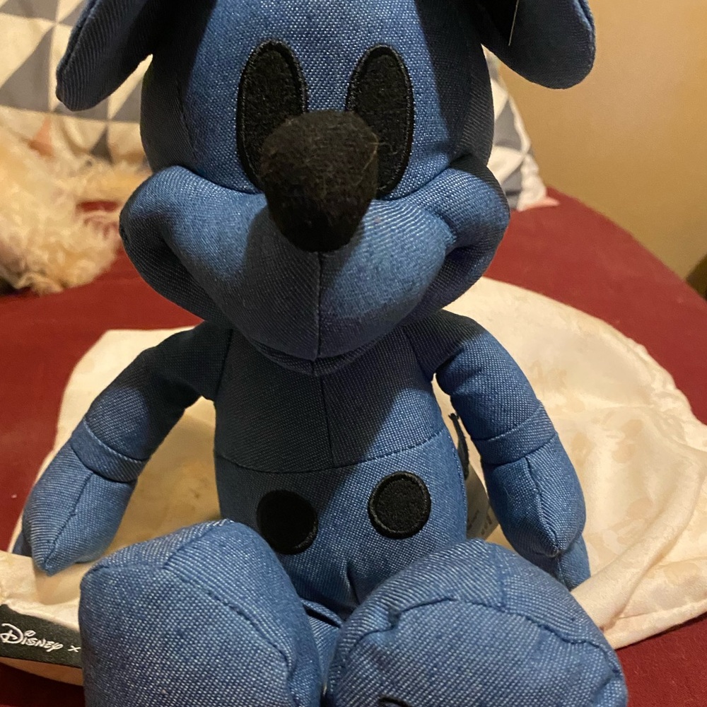 Mickey Mouse stuffed animal brand new shape with dust bag